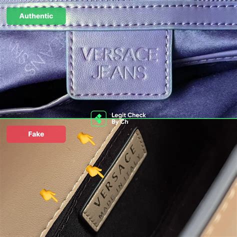 spot a fake versace tie|authentication of Versace products.